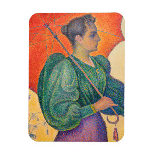 Magnet Flexible Paul Signac - Femme avec un parasol