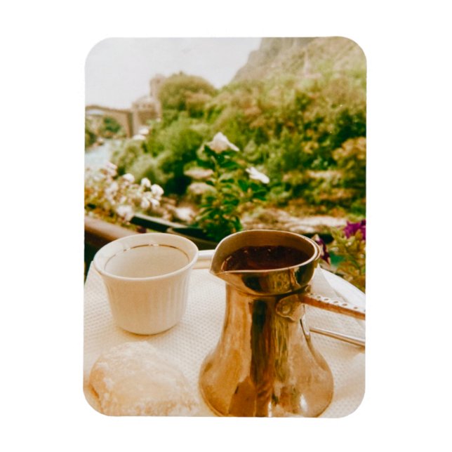 Magnet Flexible Pause café bosniaque à Mostar (Vertical)