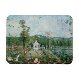 Magnet Flexible Pavillon chinois dans un jardin anglais, 18ème siè
