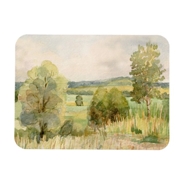 Magnet Flexible Paysage aquarelle (Horizontal)