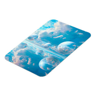 Magnet Flexible Paysage de nature surréaliste ciel rêveur