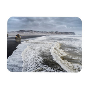 Magnet Flexible Paysage de plage en hiver
