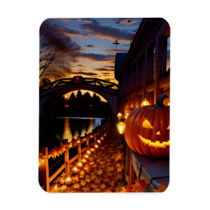 Magnet Flexible Paysage d'Halloween quatre