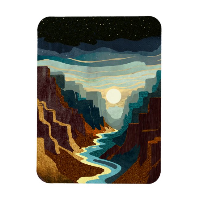 Magnet Flexible Paysage du Canyon Sunset (Vertical)