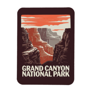 Magnet Flexible Paysage du parc national du Grand Canyon