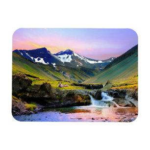 Magnet Flexible Paysage magnifique Paysage d'Islande