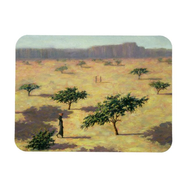 Magnet Flexible Paysage sahélien Mali 1991 (Horizontal)