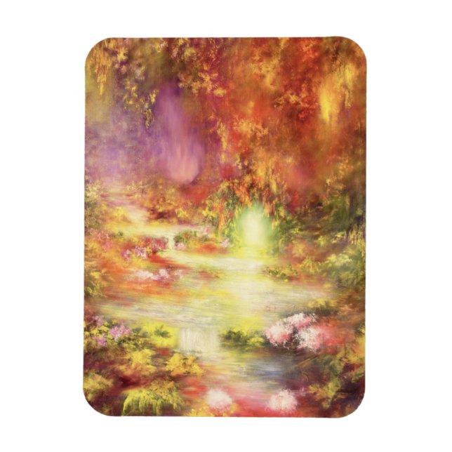 Magnet Flexible Paysage tropical 1990 (Vertical)