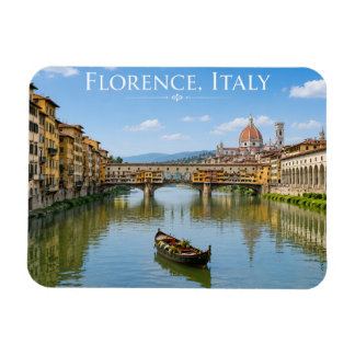 Magnet Flexible Paysage urbain romantique du Ponte Vecchio