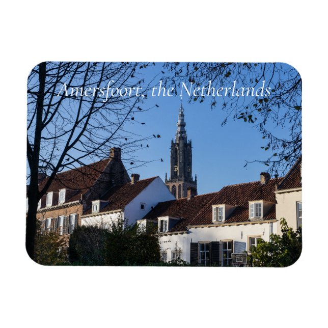 Magnet Flexible Paysage urbain vespéral, Amersfoort, Pays-Bas (Horizontal)