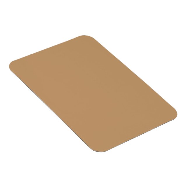 Magnet Flexible Peach Tan Color Block | Soft Wedding Design (Côté Droit)
