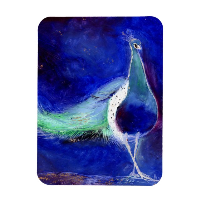 Magnet Flexible Peacock Blue 2013 (Vertical)