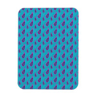 Peacock Blue Paisley
