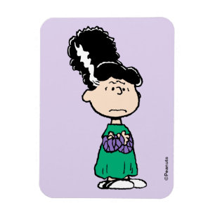 Magnet Flexible Peanuts Lucy Mariée de Frankenstein Halloween