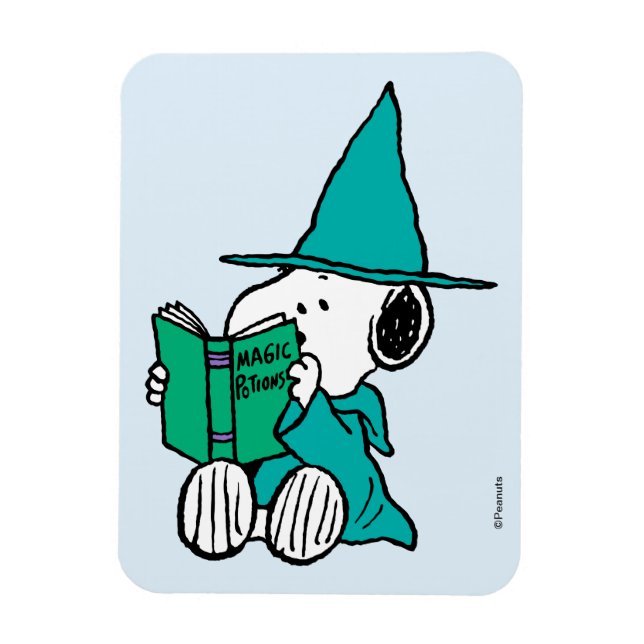 Magnet Flexible Peanuts Snoopy Potions Magiques Halloween (Vertical)