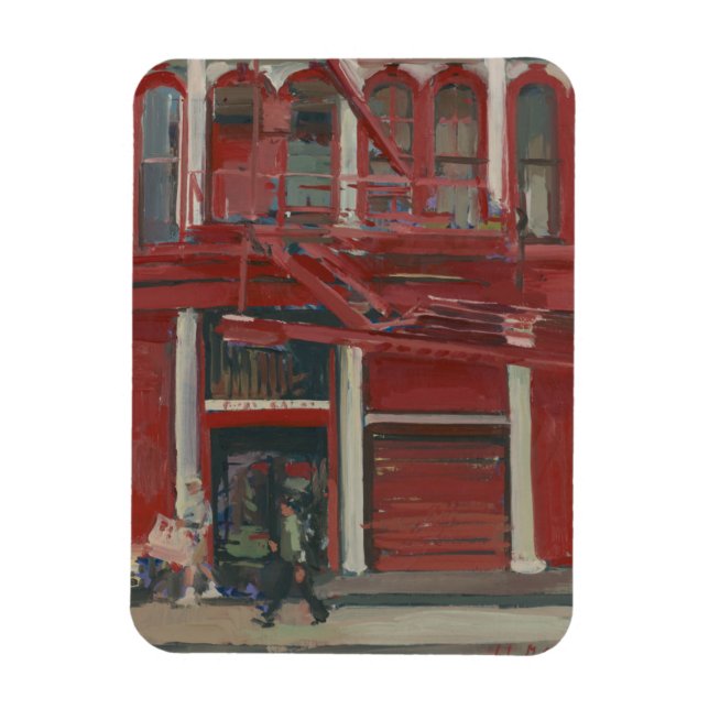 Magnet Flexible Pearl Paint shop Manhattan (Vertical)