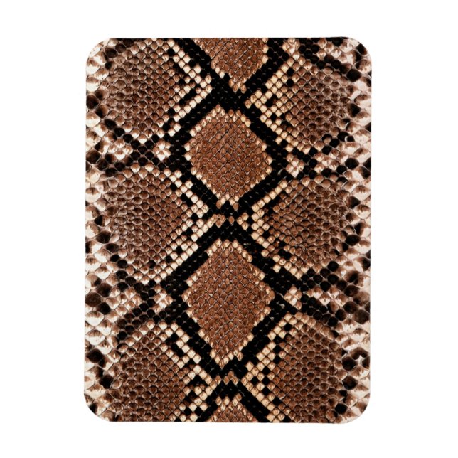 Magnet Flexible Peau de Crotale Diamondback Occidental (Vertical)