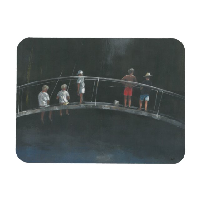 Magnet Flexible Pêche des enfants (Horizontal)