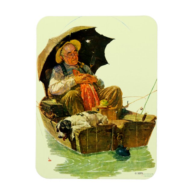 Magnet Flexible Pêche terminée (Vertical)