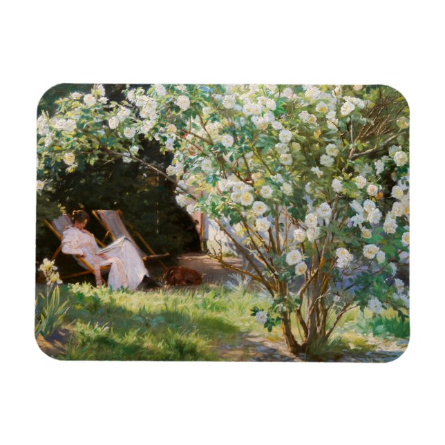 Magnet Flexible Peder Severin Kroyer - Roses (Horizontal)