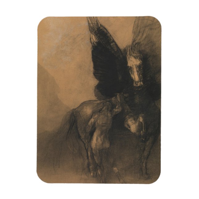 Magnet Flexible Pegasus et Bellerophon (Vertical)