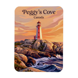 Magnet Flexible Peggy's Cove Canada