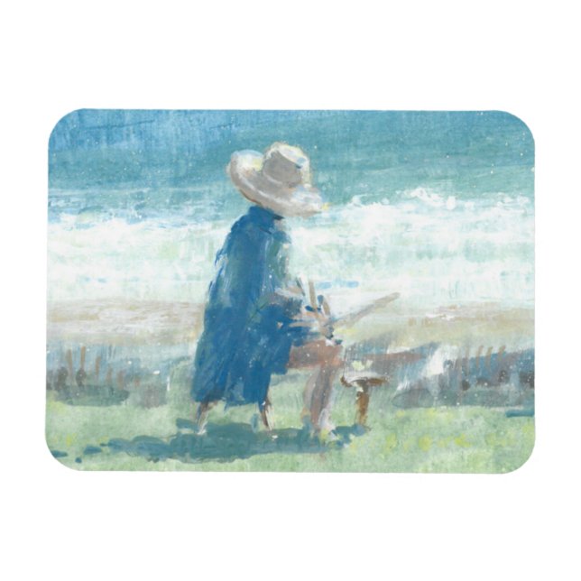 Magnet Flexible Peindre la mer (Horizontal)