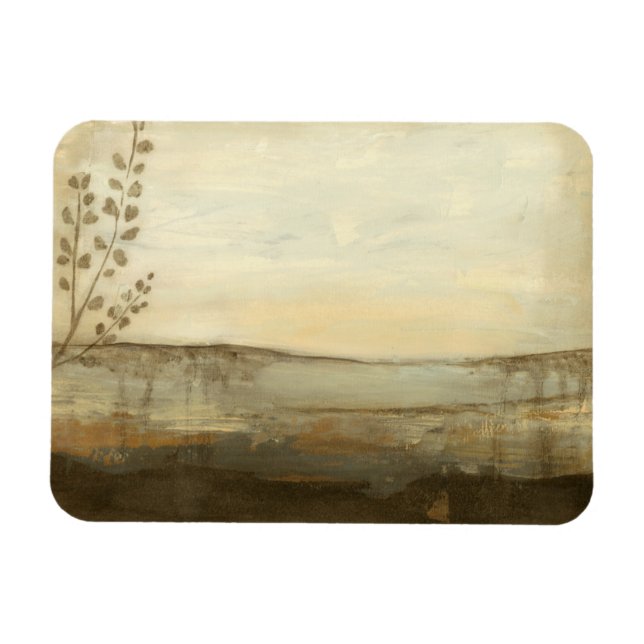 Magnet Flexible Peinture à l'huile de paysage moderne Sunset (Horizontal)