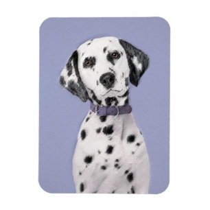 Magnet Flexible Peinture Dalmatienne - Cute Original Chien Art