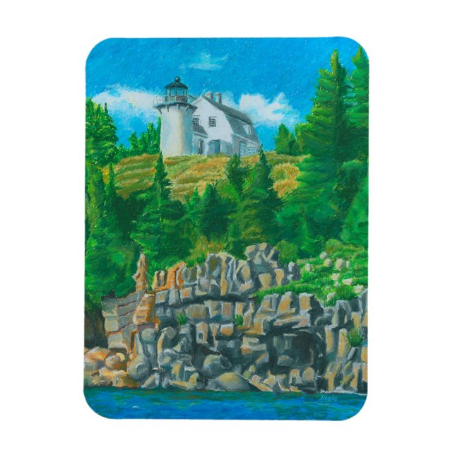 Magnet Flexible Peinture de Bear Island Light Aimant Flexible (Vertical)
