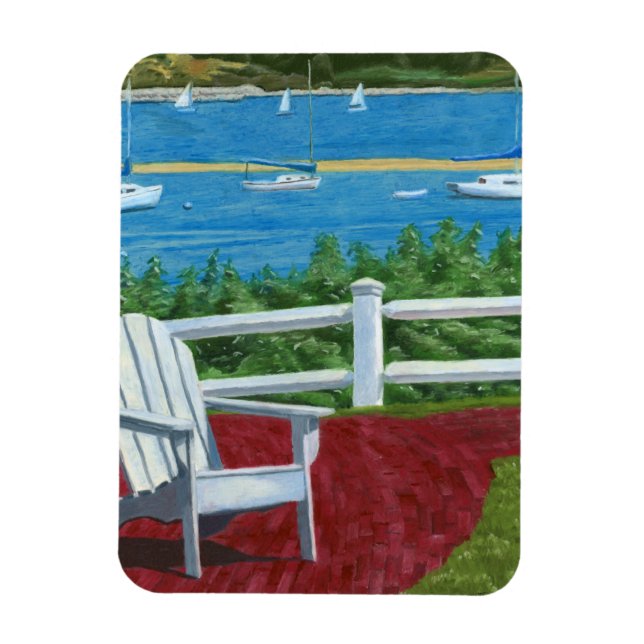 Magnet Flexible Peinture de chaise Adirondack (Vertical)