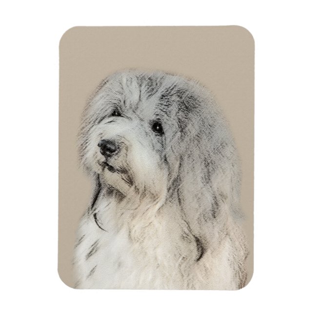 Magnet Flexible Peinture Havanaise (Gold Sable) - Art Chien origin (Vertical)