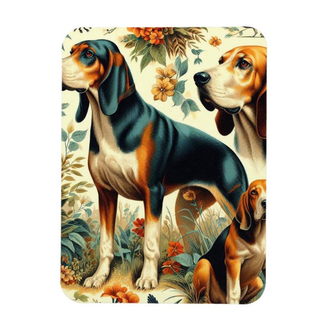 Magnet Flexible Peinture vintage sans soudure (Vertical)