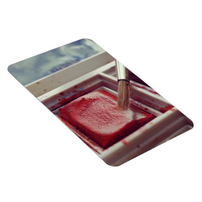 Magnet Flexible Peintures aquarelles impression photographique. (Côté Droit)