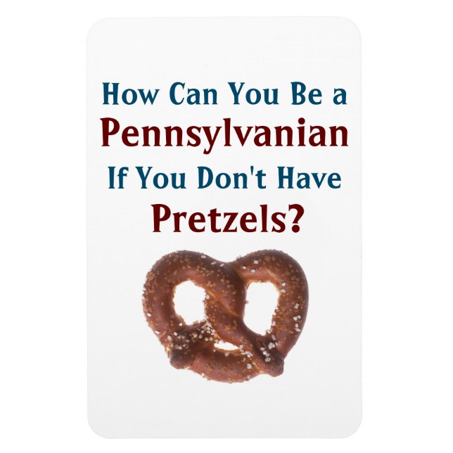 Magnet Flexible Pennsylvanie Pretzels (Vertical)