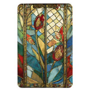 Magnet Flexible Pépites en chef rouges en verre tendu au lever du 