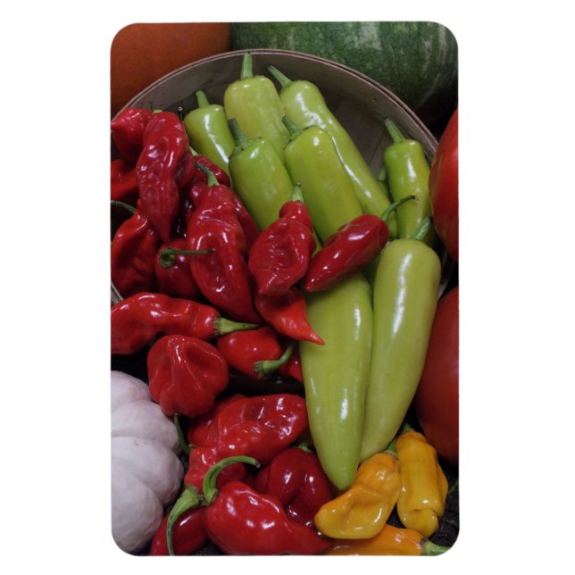 Magnet Flexible Peppers De Chili Etc. (Vertical)