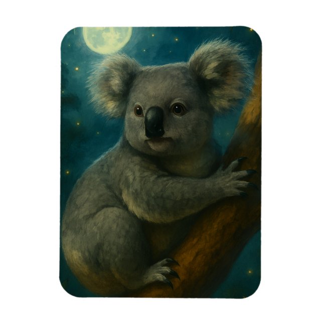 Magnet Flexible Perch Koala Lune (Vertical)