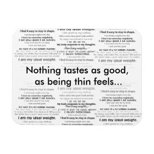 Magnet Flexible Perdez le poids, sensation grande