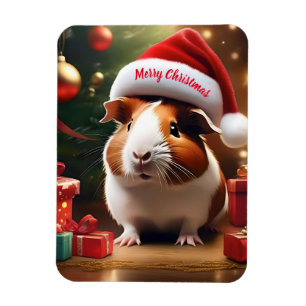 Magnet Flexible "Père Noël's Little Helper : The Christmas Guinea