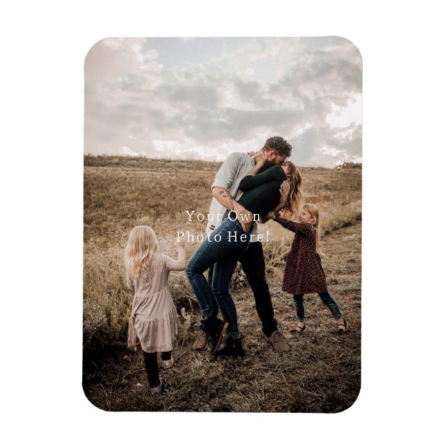 Magnet Flexible Personalise Your Own Photo Flexi Magnet. (Vertical)