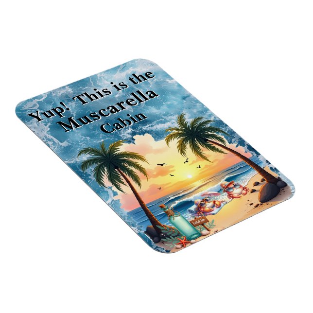 Magnet Flexible Personalized Cruise Cabin Door (Côté Droit)