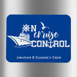 Magnet Flexible Personalized On Cruise Control Door Stateroom<br><div class="desc">This design was created though digital art. It may be personalized in the area provided or customizing by choosing the click to customize further option and changing the name, initials or words. You may also change the text color and style or delete the text for an image only design. Contact...</div>