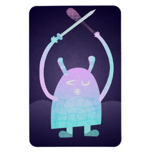 Magnet Flexible Personnage de monstre pour enfants adorable
