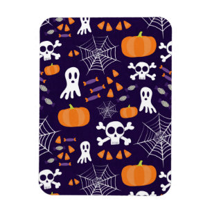 Magnet Flexible Personnages amusants et effrayants d'Halloween