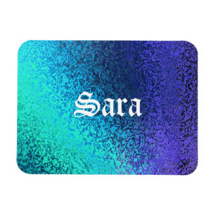 Magnet Flexible Personnaliser le nom et les couleurs dans l'aimant