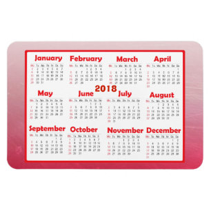 Magnet Flexible Personnalisez ce calendrier de mini réfrigérateur