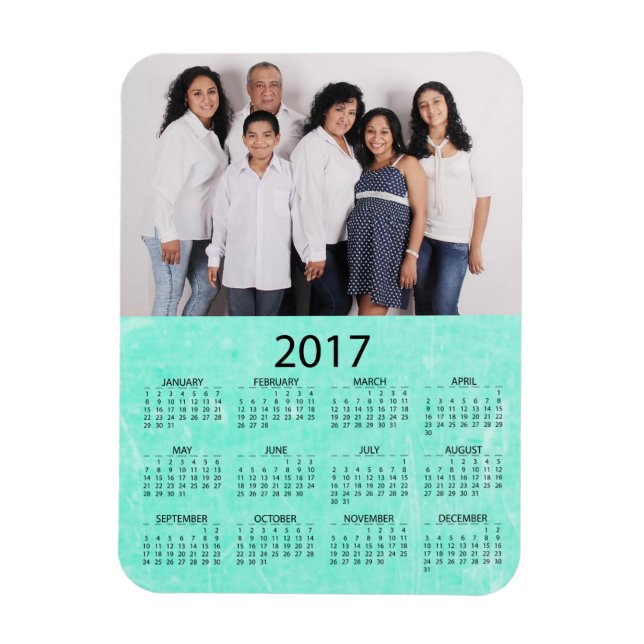 Magnet Flexible Personnalisez ce calendrier de mini réfrigérateur  (Vertical)