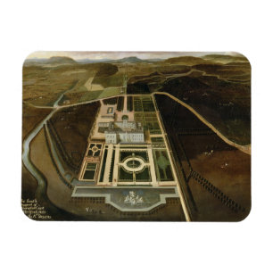 Magnet Flexible Perspective du sud de Hampton Court,