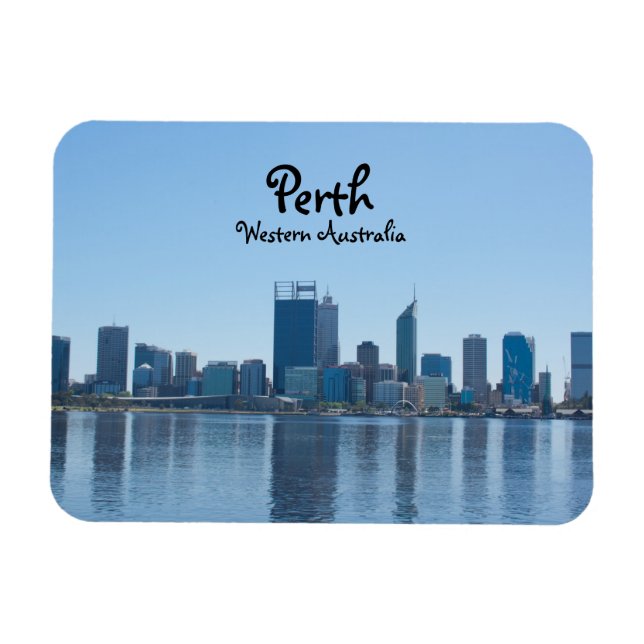 Magnet Flexible Perth City Skyline at Daytime (Horizontal)